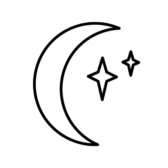 moon and stars icon