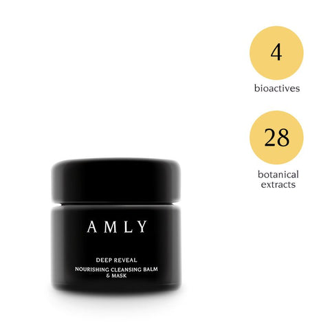 Deep Reveal Nourishing Cleansing Balm & Mask - AMLY Botanicals